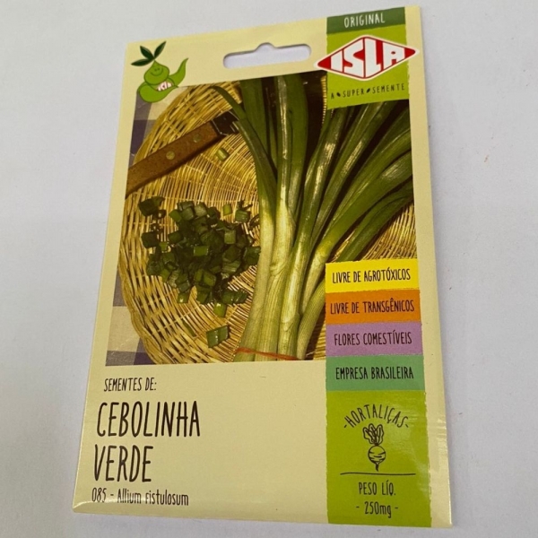 Envelope Cebolinha Verde