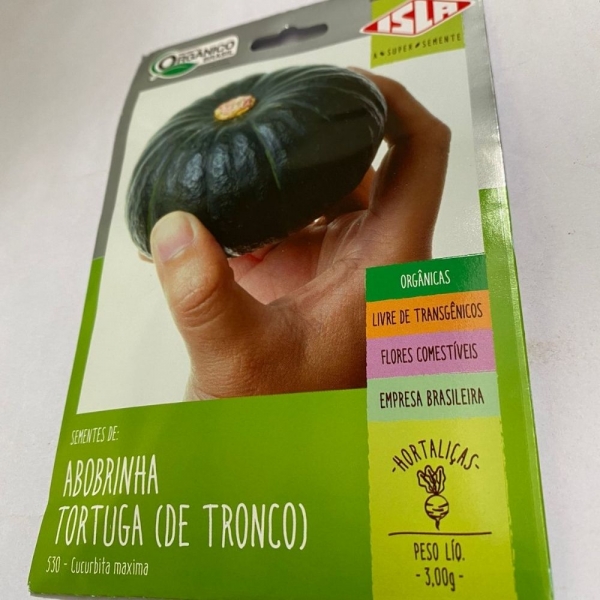 Envelope Abobrinha Tortuga Orgânica